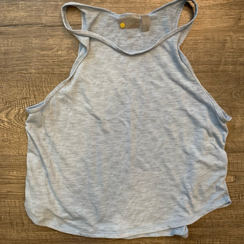 Zella cropped workout tank, size S